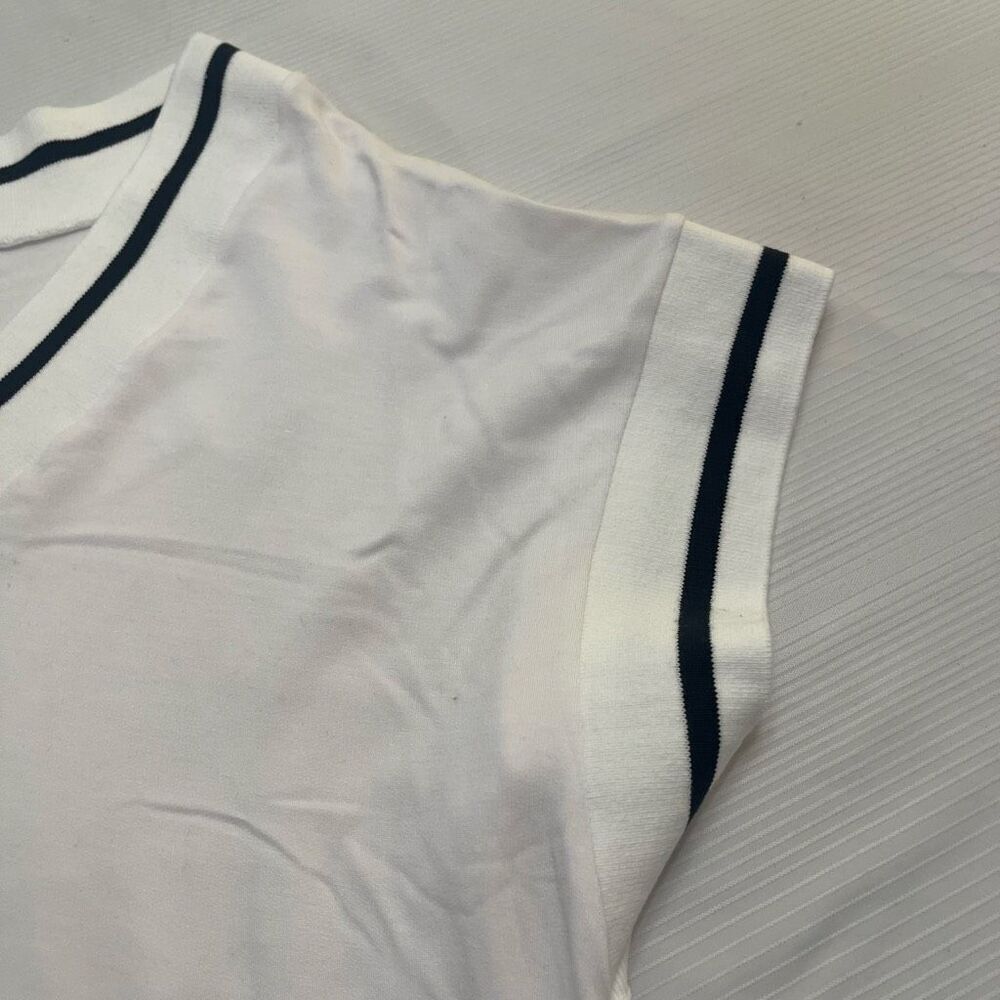 Bleusalt Malibu White Black Top Size 5 US 1X - Picture 2 of 7